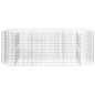 vidaXL Gabionen-Hochbeet Verzinktes Eisen 300x100x100 cm vidaXL Gabionen-Hochbeet Verzinktes Eisen 300x100x100 cm