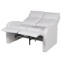 vidaXL 2-tlg. LED Relaxsessel-Set 2+3 Sitzer Kunstleder Weiß vidaXL 2-tlg. LED Relaxsessel-Set 2+3 Sitzer Kunstleder Weiß