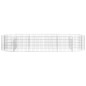 vidaXL Gabionen-Hochbeet Verzinktes Eisen 300x100x50 cm vidaXL Gabionen-Hochbeet Verzinktes Eisen 300x100x50 cm