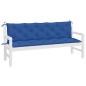vidaXL Gartenbank-Auflagen 2 Stk. Blau 180x50x7 cm Oxford-Gewebe vidaXL Gartenbank-Auflagen 2 Stk. Blau 180x50x7 cm Oxford-Gewebe