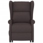 vidaXL Massagesessel mit Aufstehhilfe Dunkelbraun Stoff vidaXL Massagesessel mit Aufstehhilfe Dunkelbraun Stoff