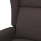 vidaXL Massagesessel mit Aufstehhilfe Dunkelbraun Stoff vidaXL Massagesessel mit Aufstehhilfe Dunkelbraun Stoff