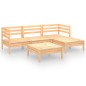vidaXL 5-tlg. Garten-Lounge-Set Massivholz Kiefer vidaXL 5-tlg. Garten-Lounge-Set Massivholz Kiefer