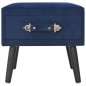 vidaXL Nachttische 2 Stk. Blau 40 x 35 x 40 cm Samt vidaXL Nachttische 2 Stk. Blau 40 x 35 x 40 cm Samt