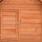 vidaXL Hühnerstall 152x96x110 cm Massivholz Tanne vidaXL Hühnerstall 152x96x110 cm Massivholz Tanne