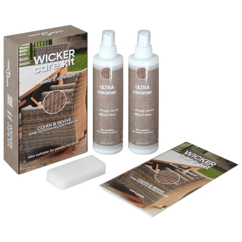 vidaXL Gartenmöbel-Reiniger für Rattan und Textilene 2x250 ml vidaXL Gartenmöbel-Reiniger für Rattan und Textilene 2x250 ml