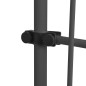 vidaXL Einziehbare Markise Handbetrieben mit LED 250 cm Gelb und Blau vidaXL Einziehbare Markise Handbetrieben mit LED 250 cm Gelb und Blau