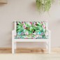 vidaXL Gartenbank-Auflagen 2 Stk. Mehrfarbig 100x50x7 cm Stoff vidaXL Gartenbank-Auflagen 2 Stk. Mehrfarbig 100x50x7 cm Stoff