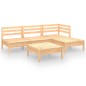 vidaXL 5-tlg. Garten-Lounge-Set Massivholz Kiefer vidaXL 5-tlg. Garten-Lounge-Set Massivholz Kiefer