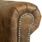 vidaXL Chesterfield-Sofas 2-Sitzer und 3-Sitzer Braun vidaXL Chesterfield-Sofas 2-Sitzer und 3-Sitzer Braun