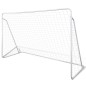 vidaXL Fußball-Tornetze 2 Stück 240 x 90 x 150 cm Stahl vidaXL Fußball-Tornetze 2 Stück 240 x 90 x 150 cm Stahl