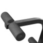 vidaXL Hantelbank mit Ablage, Langhantel und Kurzhantel-Set 60,5 kg