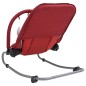 vidaXL Babywippe Rot Stahl vidaXL Babywippe Rot Stahl