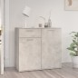vidaXL Sideboard Betongrau 80x36x75 cm Holzwerkstoff vidaXL Sideboard Betongrau 80x36x75 cm Holzwerkstoff