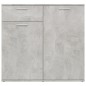 vidaXL Sideboard Betongrau 80x36x75 cm Holzwerkstoff vidaXL Sideboard Betongrau 80x36x75 cm Holzwerkstoff