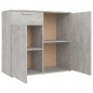 vidaXL Sideboard Betongrau 80x36x75 cm Holzwerkstoff vidaXL Sideboard Betongrau 80x36x75 cm Holzwerkstoff