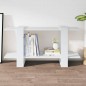 vidaXL Bücherregal Weiß 100x30x51 cm Holzwerkstoff vidaXL Bücherregal Weiß 100x30x51 cm Holzwerkstoff