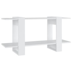 vidaXL Bücherregal Weiß 100x30x51 cm Holzwerkstoff
