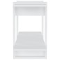 vidaXL Bücherregal Weiß 100x30x51 cm Holzwerkstoff vidaXL Bücherregal Weiß 100x30x51 cm Holzwerkstoff