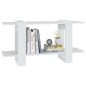 vidaXL Bücherregal Weiß 100x30x51 cm Holzwerkstoff vidaXL Bücherregal Weiß 100x30x51 cm Holzwerkstoff