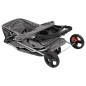 vidaXL Hundewagen Faltbar Grau 80x46x98 cm Oxford-Gewebe vidaXL Hundewagen Faltbar Grau 80x46x98 cm Oxford-Gewebe