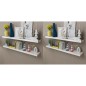 vidaXL Wandregale 4 Stk. Weiß 120 cm vidaXL Wandregale 4 Stk. Weiß 120 cm