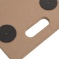 vidaXL Rollbretter 6 Stk. Rechteckig Holzwerkstoff vidaXL Rollbretter 6 Stk. Rechteckig Holzwerkstoff