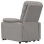 vidaXL Massagesessel Elektrisch Taupe Stoff vidaXL Massagesessel Elektrisch Taupe Stoff