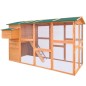 vidaXL Hühnerstall Holz 295x163x170 cm vidaXL Hühnerstall Holz 295x163x170 cm