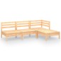 vidaXL 4-tlg. Garten-Lounge-Set Massivholz Kiefer vidaXL 4-tlg. Garten-Lounge-Set Massivholz Kiefer