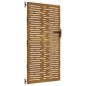 vidaXL Gartentor 85x175 cm Cortenstahl Quadratisches Design vidaXL Gartentor 85x175 cm Cortenstahl Quadratisches Design