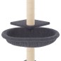 vidaXL Kratzbaum mit Sisal-Kratzsäulen Dunkelgrau 72 cm vidaXL Kratzbaum mit Sisal-Kratzsäulen Dunkelgrau 72 cm