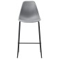 vidaXL 5-tlg. Bar-Set Kunststoff Grau vidaXL 5-tlg. Bar-Set Kunststoff Grau