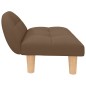 vidaXL Hundebett Braun 70x52x30 cm Stoff vidaXL Hundebett Braun 70x52x30 cm Stoff