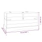 vidaXL Truhe Mexiko-Stil Kiefernholz 91x49,5x47 cm vidaXL Truhe Mexiko-Stil Kiefernholz 91x49,5x47 cm