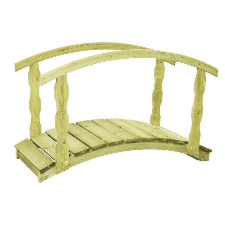 vidaXL Gartenbrücke B-Ware 170x74x105 cm Kiefernholz Imprägniert