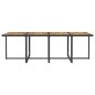 13-tlg. Garten-Essgruppe Poly Rattan Akazienholz Schwarz 13-tlg. Garten-Essgruppe Poly Rattan Akazienholz Schwarz