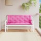 vidaXL Gartenbank-Auflagen 2 Stk. Rosa 150x50x7 cm Stoff vidaXL Gartenbank-Auflagen 2 Stk. Rosa 150x50x7 cm Stoff