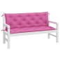 vidaXL Gartenbank-Auflagen 2 Stk. Rosa 150x50x7 cm Stoff vidaXL Gartenbank-Auflagen 2 Stk. Rosa 150x50x7 cm Stoff