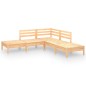 vidaXL 5-tlg. Garten-Lounge-Set Massivholz Kiefer vidaXL 5-tlg. Garten-Lounge-Set Massivholz Kiefer
