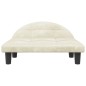 vidaXL Hundebett Creme 70x52x30 cm Samt vidaXL Hundebett Creme 70x52x30 cm Samt