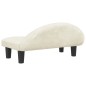 vidaXL Hundebett Creme 70x52x30 cm Samt vidaXL Hundebett Creme 70x52x30 cm Samt