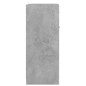 vidaXL Badezimmerschrank Betongrau 60x33x80 cm Holzwerkstoff vidaXL Badezimmerschrank Betongrau 60x33x80 cm Holzwerkstoff