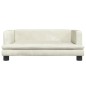 vidaXL Hundebett Creme 80x45x30 cm Samt vidaXL Hundebett Creme 80x45x30 cm Samt