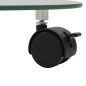 vidaXL Pflanzenständer mit Rollen 2 Stück Hartglas 28 cm Rund vidaXL Pflanzenständer mit Rollen 2 Stück Hartglas 28 cm Rund
