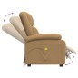 vidaXL Massagesessel Braun Samt vidaXL Massagesessel Braun Samt