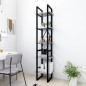 vidaXL Bücherregal 5 Fächer Betongrau 40x30x175 cm Holzwerkstoff vidaXL Bücherregal 5 Fächer Betongrau 40x30x175 cm Holzwerkstoff