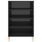 vidaXL Sideboard Hochglanz-Grau 57x35x90 cm Holzwerkstoff vidaXL Sideboard Hochglanz-Grau 57x35x90 cm Holzwerkstoff