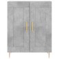 vidaXL Highboard Betongrau 69,5x34x180 cm Holzwerkstoff vidaXL Highboard Betongrau 69,5x34x180 cm Holzwerkstoff