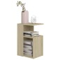 vidaXL Beistelltisch Sonoma-Eiche 36x30x56 cm Holzwerkstoff vidaXL Beistelltisch Sonoma-Eiche 36x30x56 cm Holzwerkstoff
